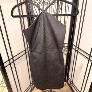 Elegant Black Mini Dress